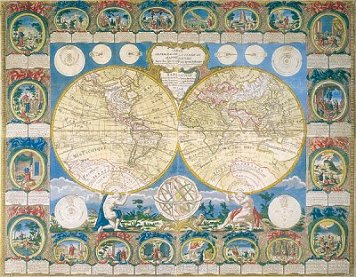 Puzzle 2000 Elementów Mapa Historyczna Ravensburger