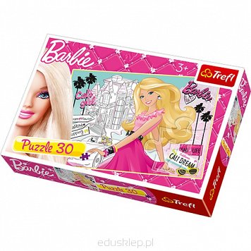 Puzzle 30 Elementów Barbie Kalifornijski Sen Trefl
