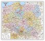 Polska kodowo-drogowa mapa ścienna