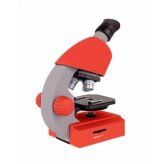 Bresser - Mikroskop 40x-640x Junior czerwony