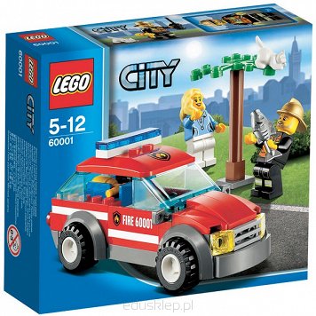 Lego City Sam. Komendanta Straży Pożarne