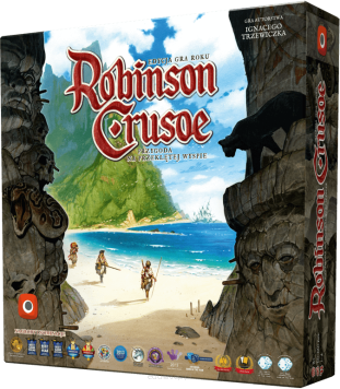 Robinson Crusoe: Przygoda na przeklętej wyspie (edycja gra roku) gra planszowa widok pudełka