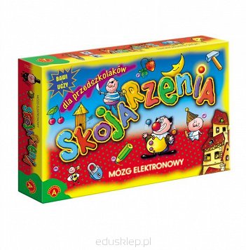 W skład zabawki wchodzi 12 plansz z rysunkami dotyczącymi różnych dziedzin. Po naciśnięciu właściwej pary punktów znajdujących się przy rysunkach zapali się dioda w górnym rogu pudełka.