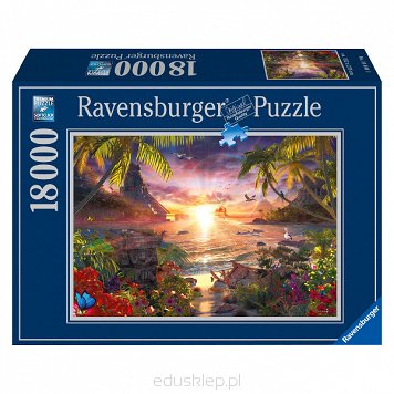 Puzzle 18000 Elementów Rajski Wschód Słońca Ravensburger