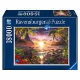 Puzzle 18000 Elementów Rajski Wschód Słońca Ravensburger