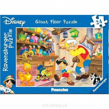Puzzle 24 Elementów Podłogowe Pinokio Ravensburger