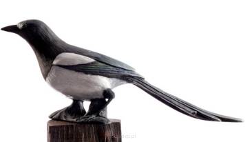 Model ptaka wykonany z żywicy epoksydowej 