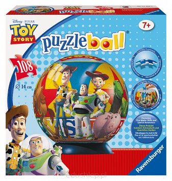 Puzzle 108 Elementów Kuliste Toy Story Ravensburger