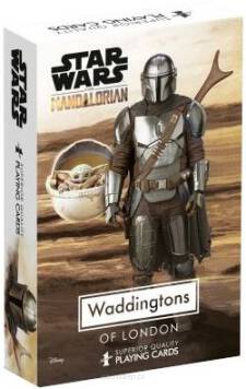 Waddingtons: Star Wars Mandalorian (i Baby Yoda) gra karciana opakowanie