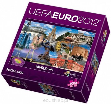 Puzzle 1000 Elementów Euro 2012 Warszawa Trefl