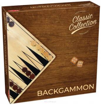 Classic Collection: Backgammon gra planszowa widok pudełka