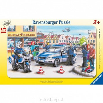 Puzzle 15 Elementów Patrol Policyjny Ravensburger
