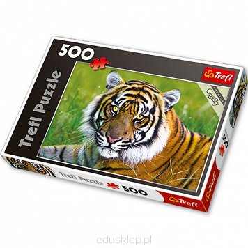 Puzzle 500 Elementów Tygrys Trefl