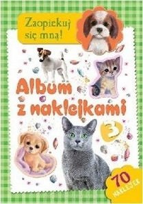 ALBUM Z NAKLEJKAMI 3 ZIEL/RUBI/-ZIELONA SOWA