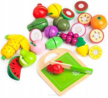 Nauka nazw owoców i kolorów poprzez zabawę to najlepsza forma nauki!