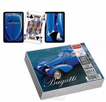Karty Art Bridge Bugatti 3000 Trefl
