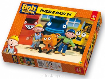 Puzzle 24 Elementów Maxi Betoniarka Boba Budown. Trefl