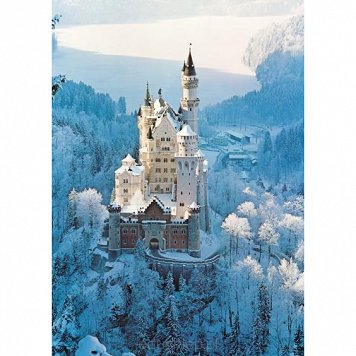 Puzzle 1500 Elementów Zamek Zimą Ravensburger