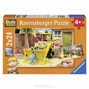 Puzzle 2X24 Elementów Bob Budowniczy Ravensburger