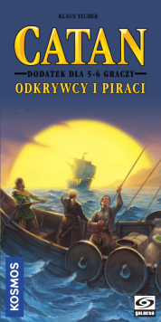 Catan - Odkrywcy i Piraci - dodatek dla 5-6 graczy (nowa edycja)