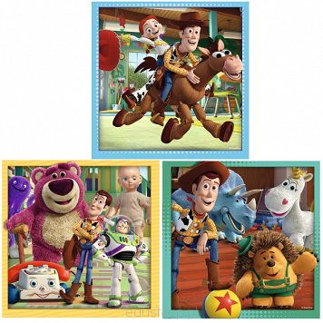 Puzzle 3X49 Elementów Toy Story Ravensburger