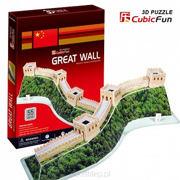 Puzzle 3D Wielki Mur Chiński Cubicfun