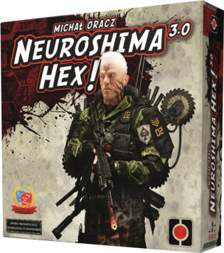 Neuroshima HEX (edycja 3.0) gra strategiczna widok pudełka