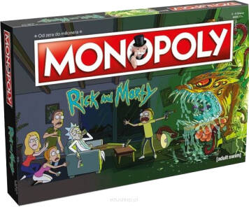 Monopoly: Rick i Morty gra strategiczna opakowanie