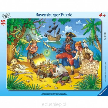 Puzzle 46 Elementów Piraci Szukają Skarbu Ravensburger
