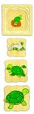 Żółw puzzle warstwowe.