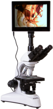 Trójokularowy mikroskop cyfrowy Levenhuk MED D20T LCD