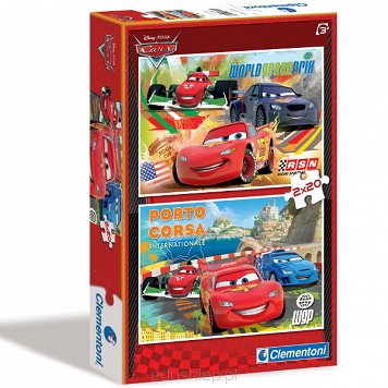Puzzle 2X20 Elementów Cars 2 Clementoni