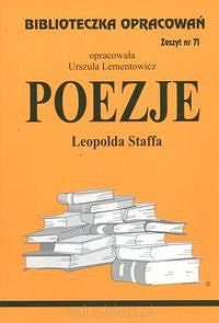 Poezje Leopolda Staffa Zeszyt 71