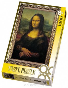 Puzzle 1000 Elementów Mona Lisa Trefl