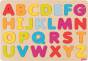 Drewniana układanka pastelowy alfabet