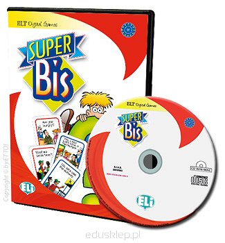 uper Bis  - digital edition to gra językowa przeznaczona do pracy z wykorzystaniem komputera lub tablicy interaktywnej rozwijająca umiejętność zadawania pytań i udzielania odpowiedzi dotyczących typowych sytuacji z życia codziennego. Gra na CD-ROM.
