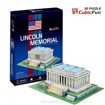 Puzzle 3D Lincoln Memorial Cubicfun