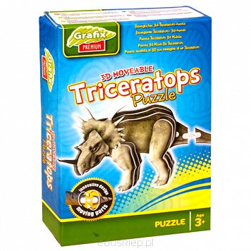 3D Model Triceratops Grafix