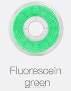 Filament PLA śednica 1,75 mm 1 kg Fluorescein green