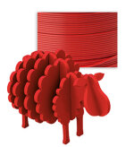 Filament PLA 1kg – czerwony