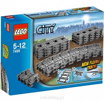 Lego City Pociąg Elastyczne Tory