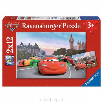 Puzzle Raven 2X12 Elementów Zygzak Mc Q. & Ravensburger