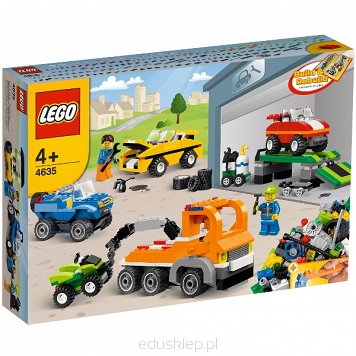 Lego Bricks Zabawa z Pojazdami