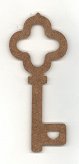 Ozdoba z płyty MDF - klucz 003 20x8 cm