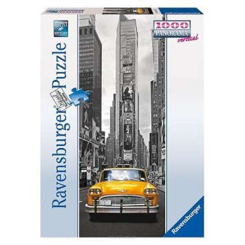 Puzzle 1000 Elementów New York Taxi Panorama Ravensburger