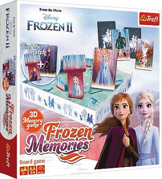 Frozen Memories to gra planszowa oparta o licencję Disney Frozen 2.