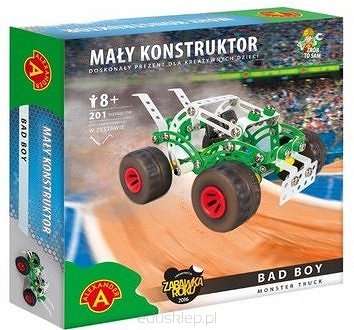 Mały konstruktor - Monster Truck Bad boy