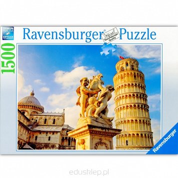 Puzzle 1500 Elementów Wieża w Pizie Ravensburger