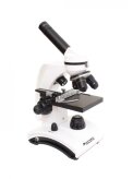 Mikroskop-Sagittarius-SCHOLAR 303 40x-400x śruba mikro-makro stolik krzyżowy zasilanie bateryjne i sieciowe
