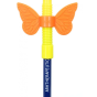 Ołówek ze spinerem motyl pomarańczowy 